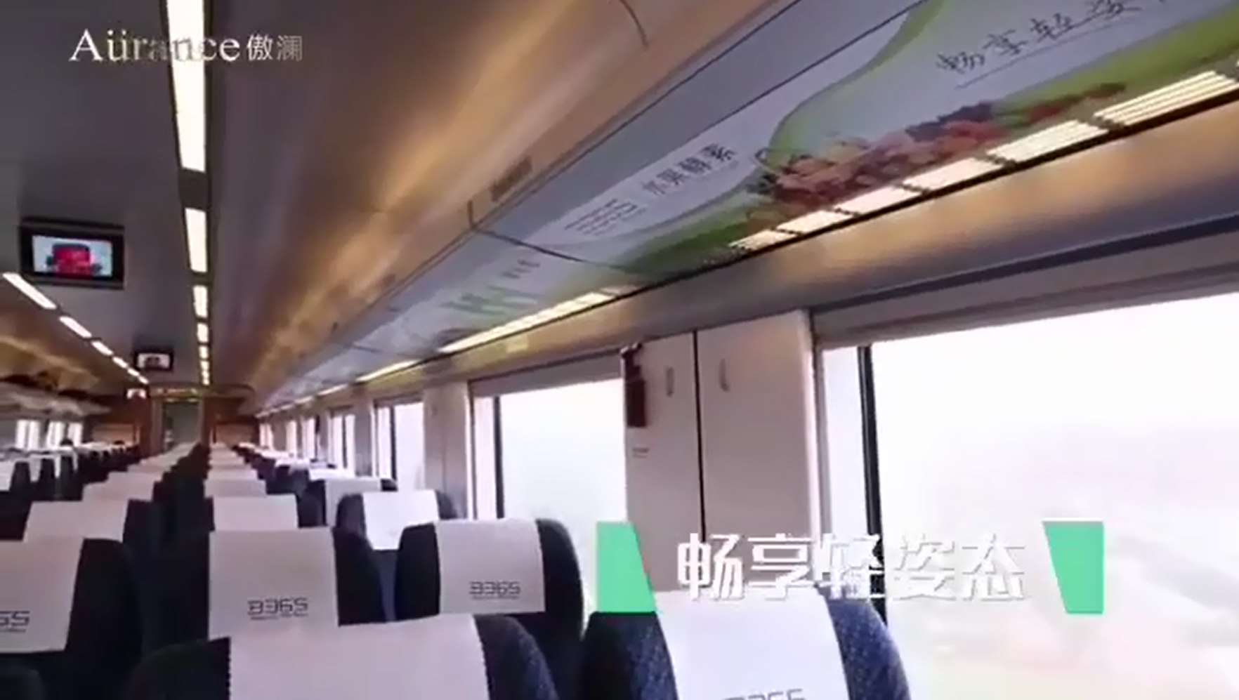 高铁列车媒体视频
