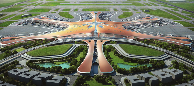 北京大兴新国际机场图
